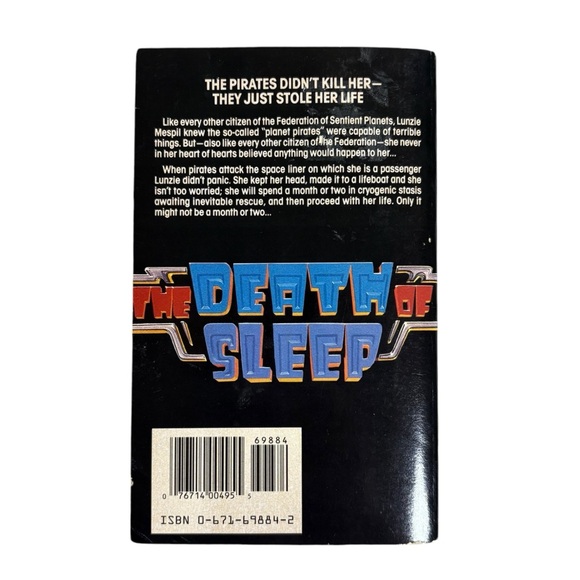 The Death of Sleep by Anne McCaffrey & Jody Lynn Nye (1990, Baen Books, 2nd Ed.) - Picture 3 of 7
